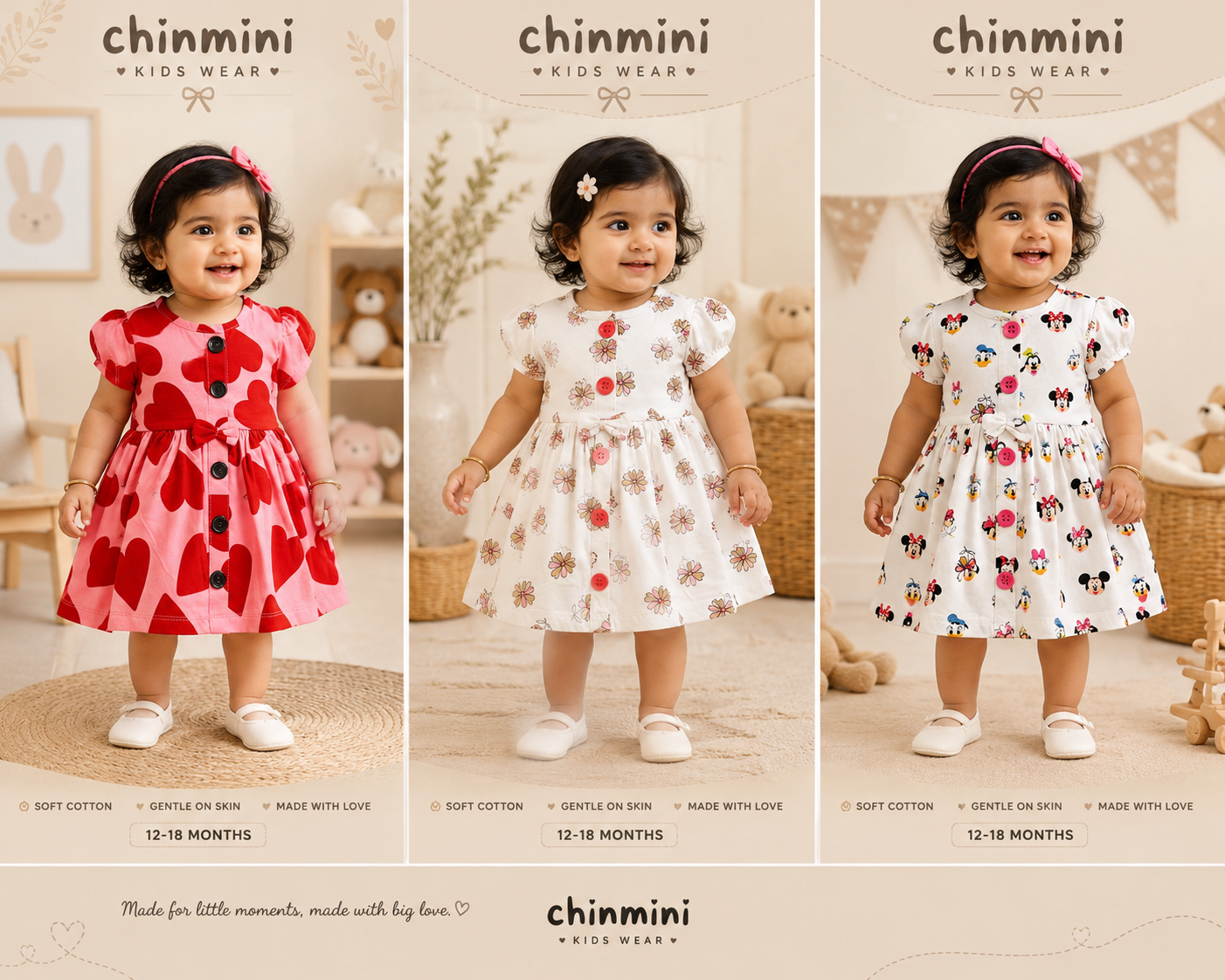 chinimini Twirl Bloom Frock