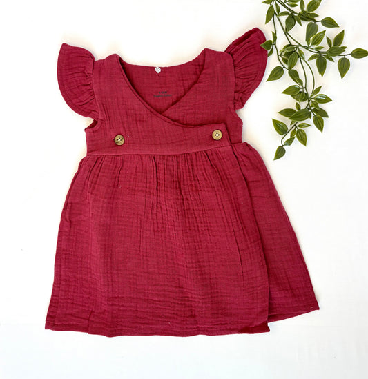 Butterfly Breeze Muslin Frock