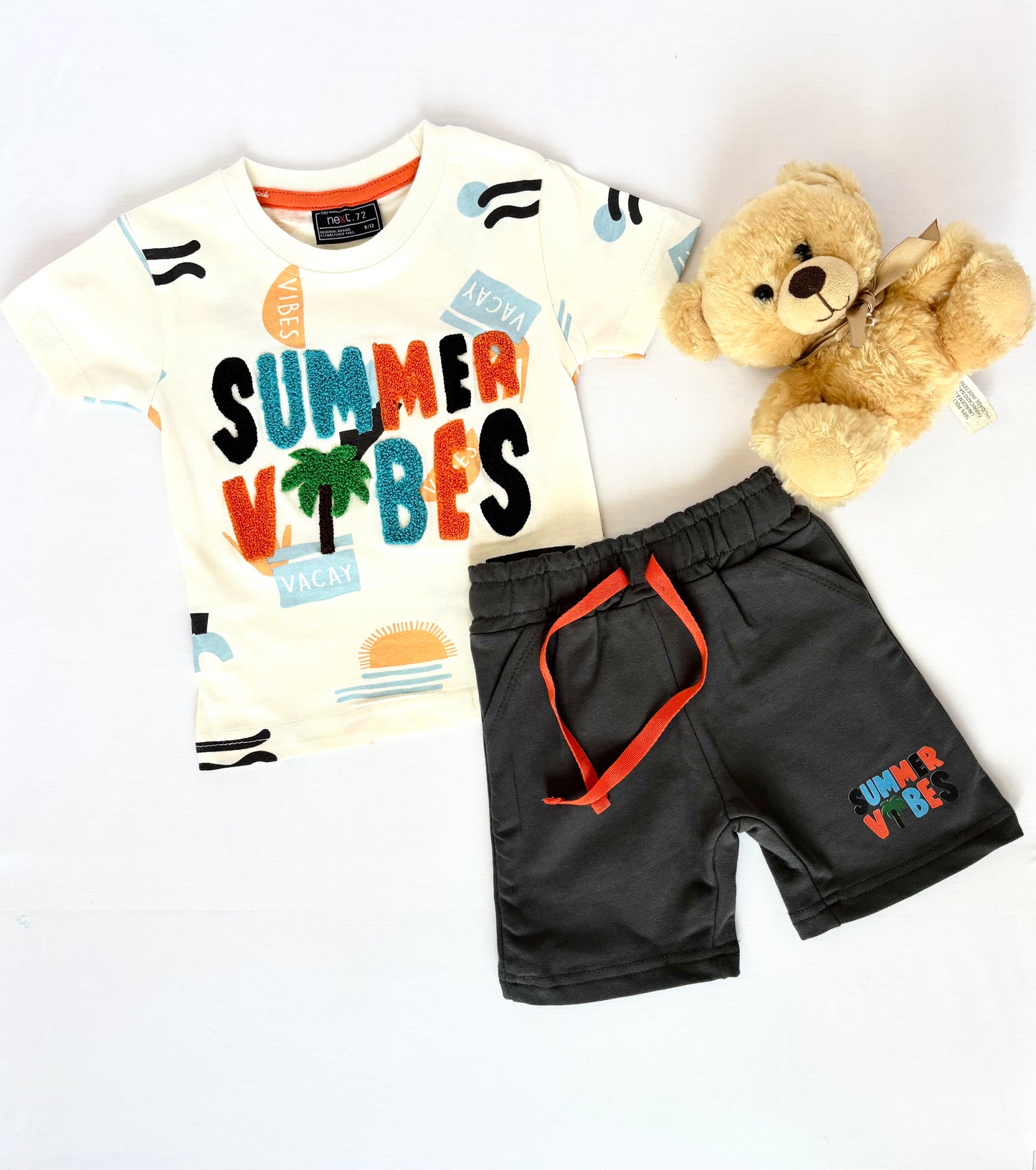 Soft Cotton Summer Vibe Set for boys