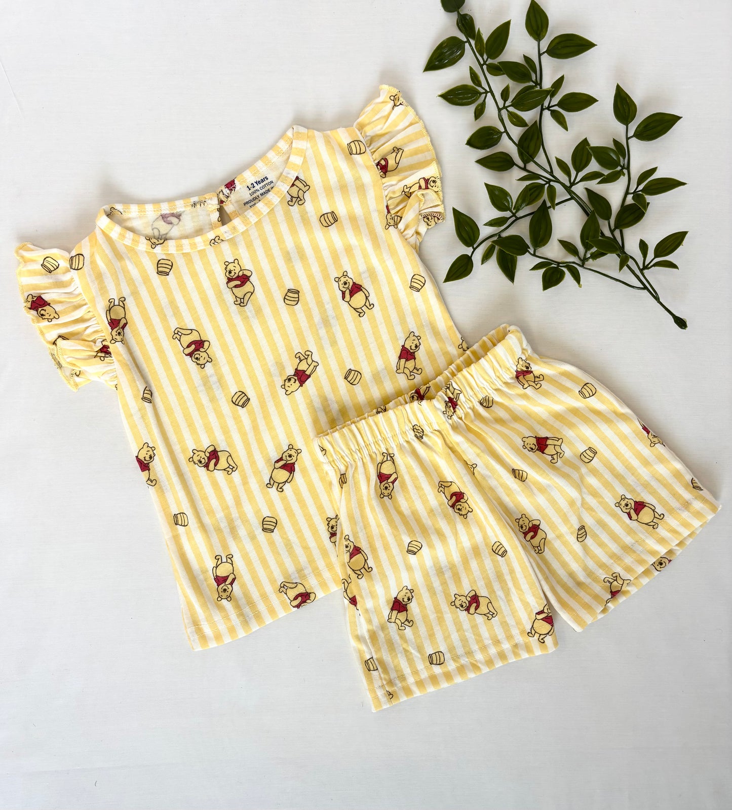 Honey Hugs Cotton Frill Co-Ord Set