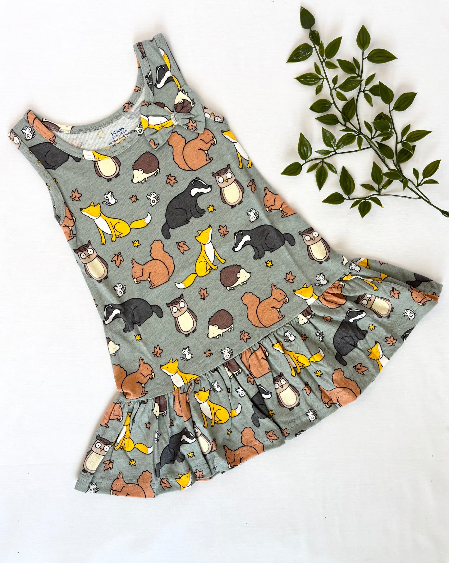 Woodland Whimsy Cotton Frock