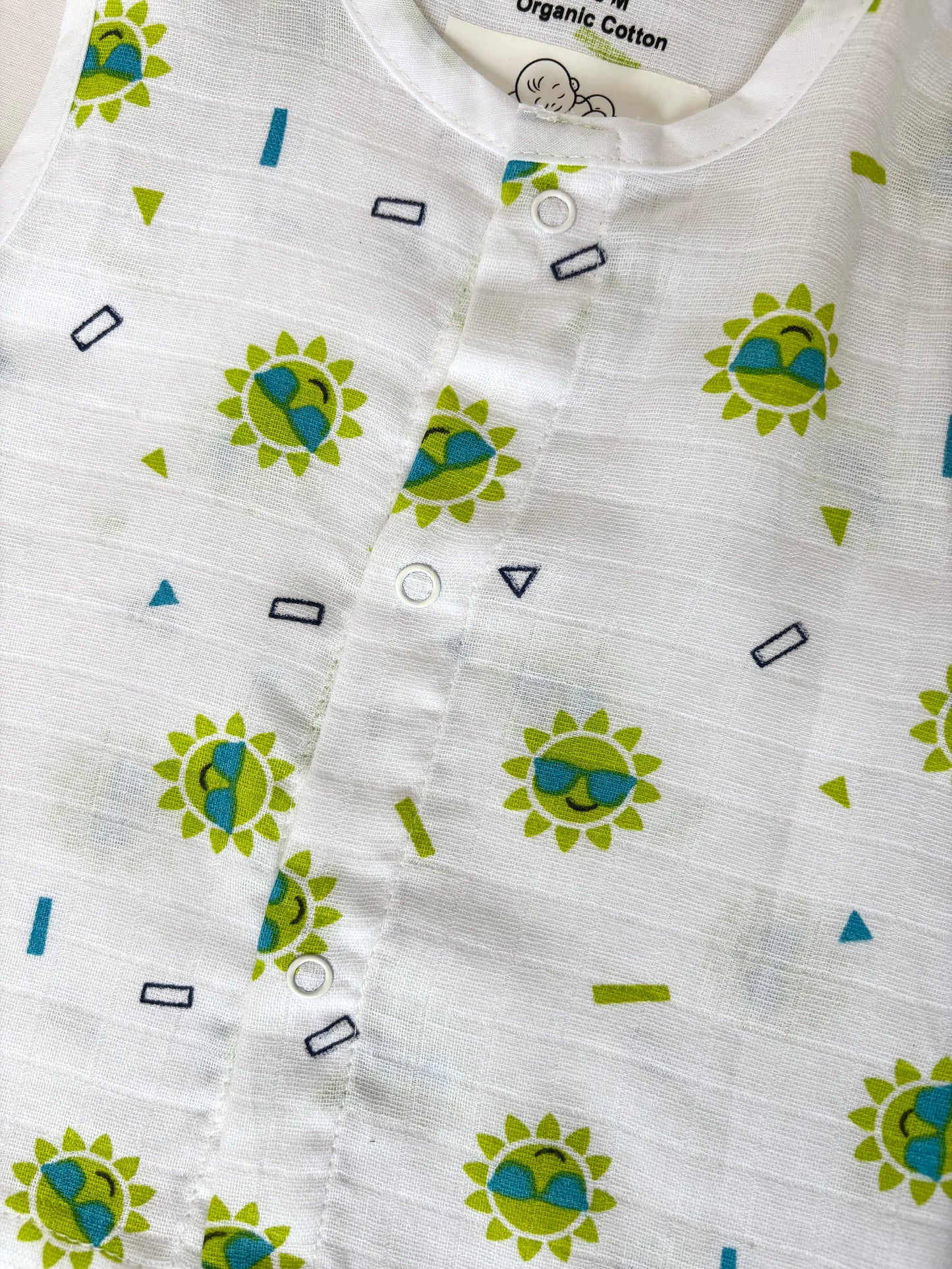 Chinmini™ Butterfly Soft Muslin Jabla Set (Pack of 3) for 6-9 months & 9-12 months