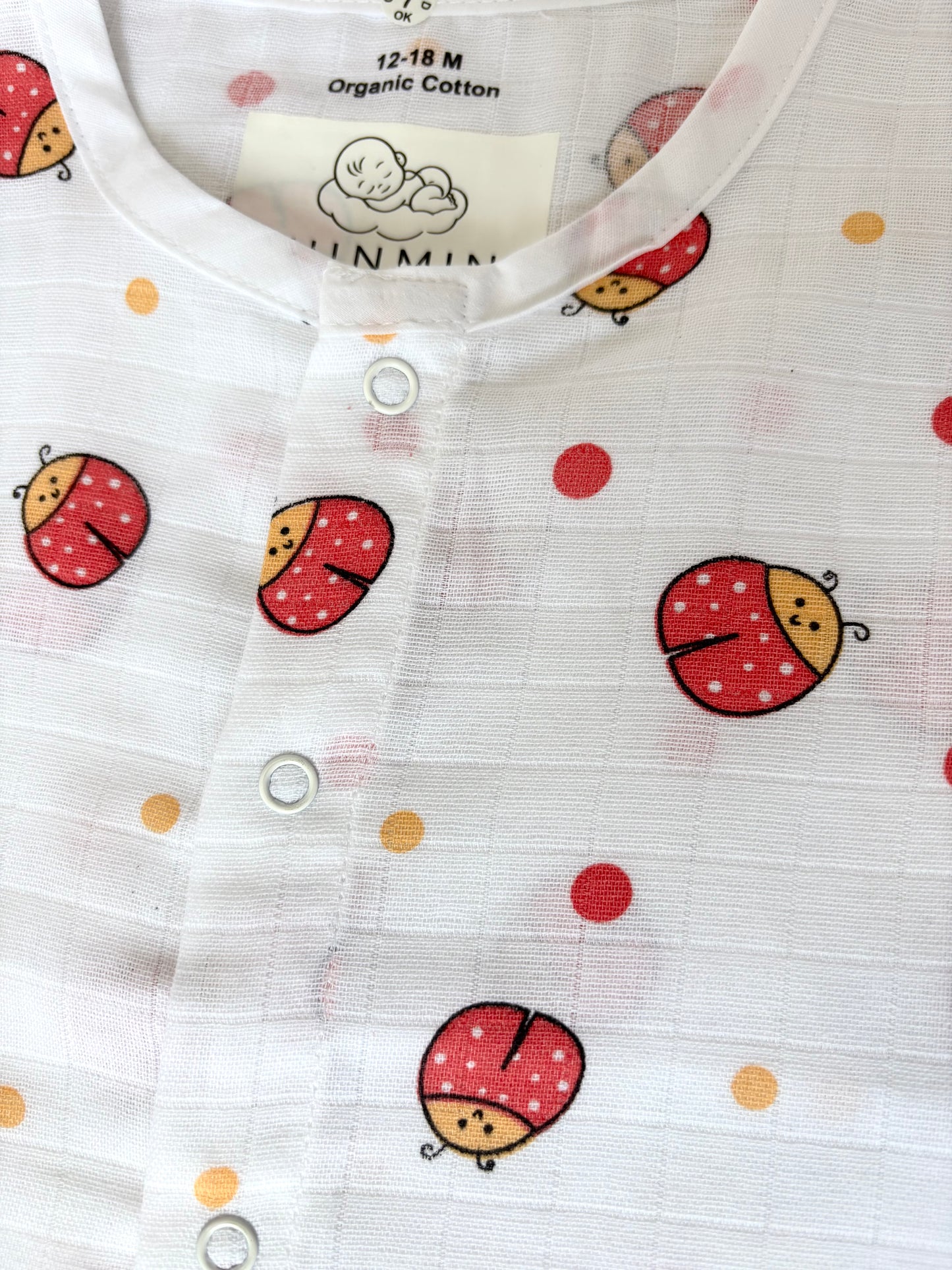 Chinmini™ Soft Muslin Jabla Set (Pack of 3) for 12-18 months