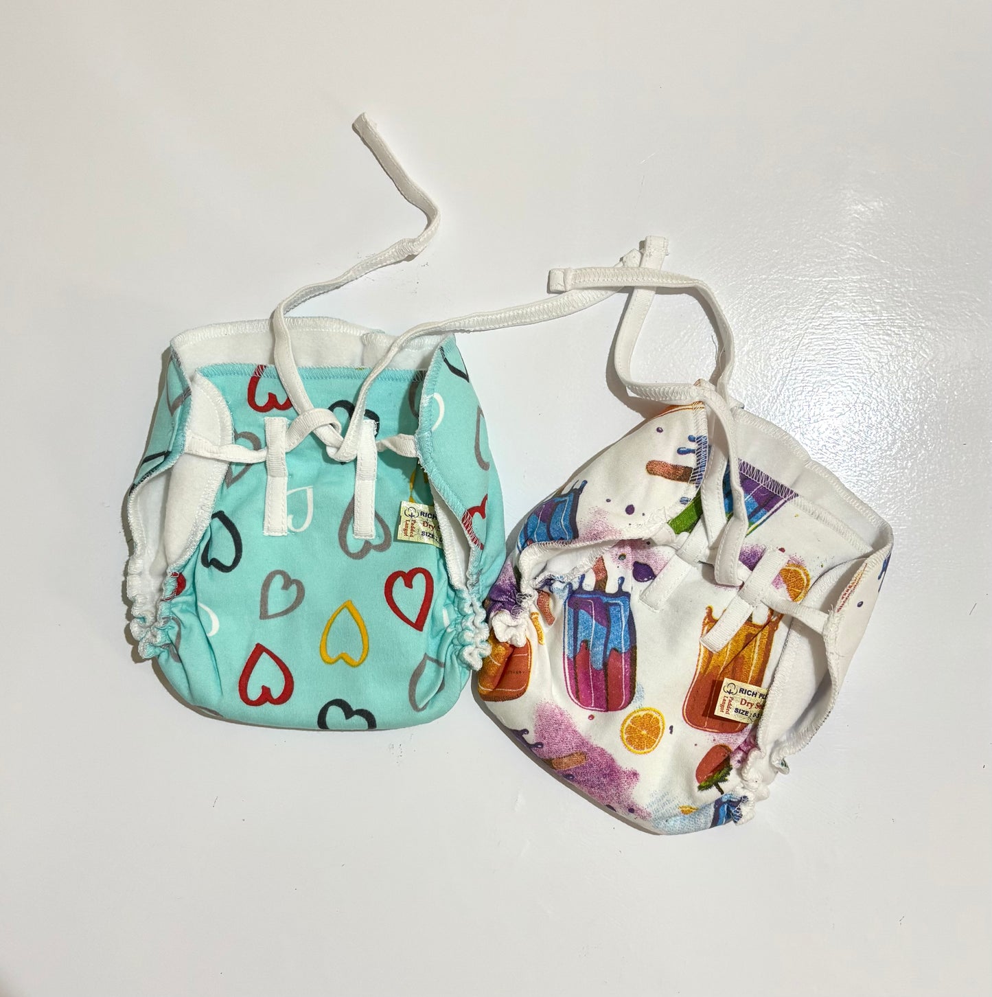 Chinmini Cotton Padded Langot (0–3 Months) | Pack of 2