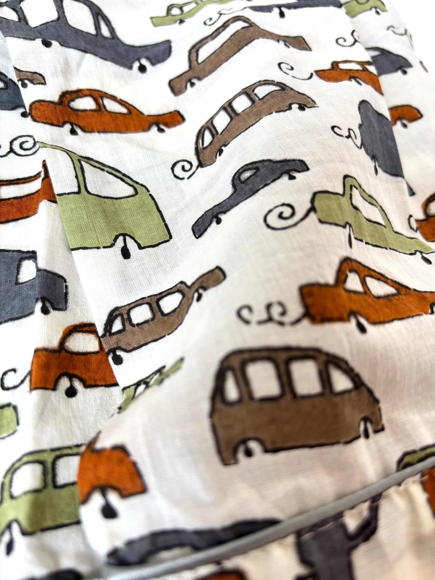 🚗 Little Cars Night Suit – 100% Pure Jaipur Cotton