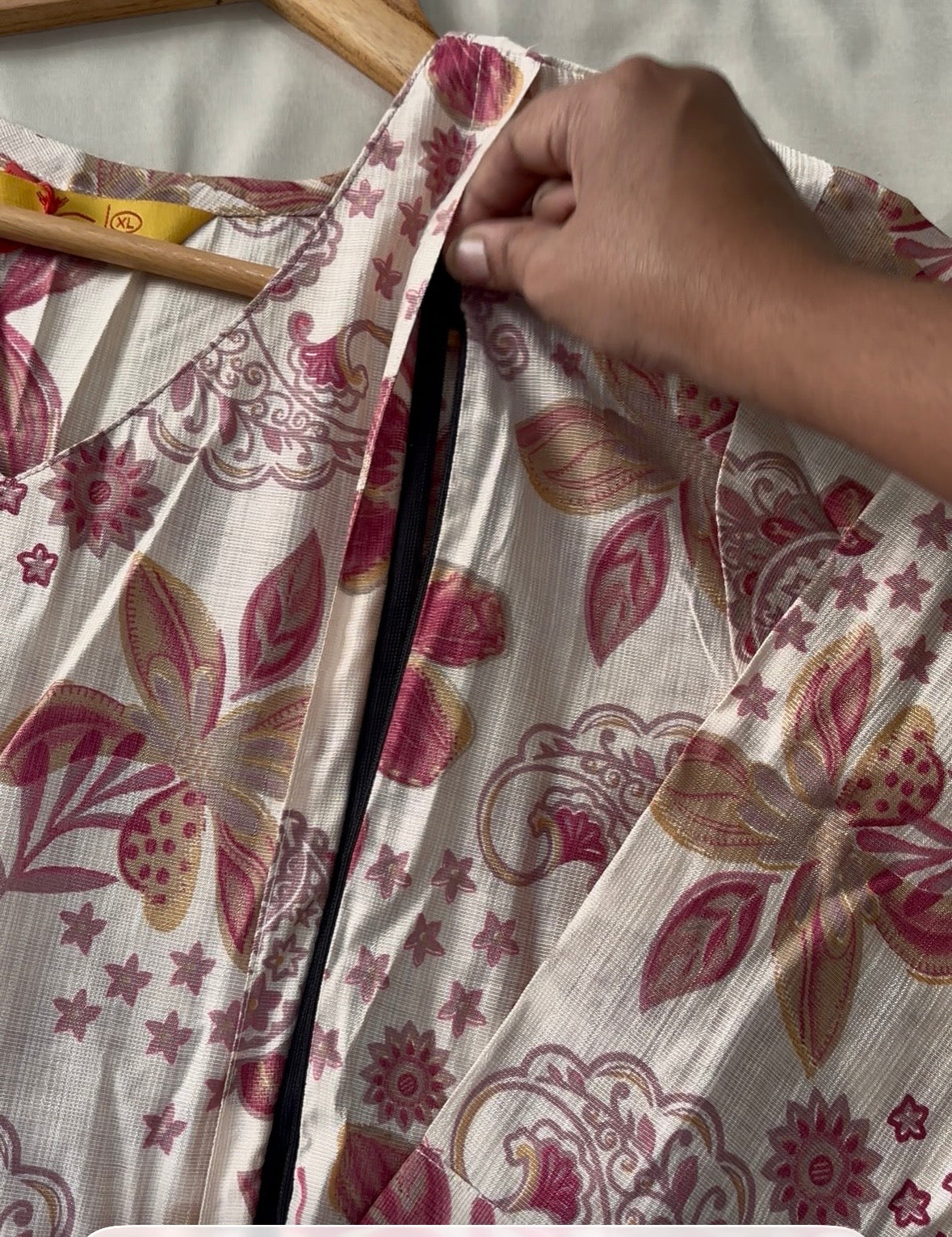 Blush Bloom Feeding Kurta